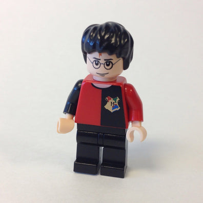 LEGO Minifigure-Harry Potter (Tournament Uniform Paneled Shirt)-Harry Potter / Goblet of Fire-HP074-Creative Brick Builders